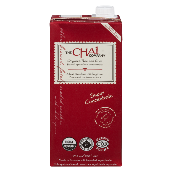 Spiced Tea Concentrate - Organic Rooibos Chai - 946 ml