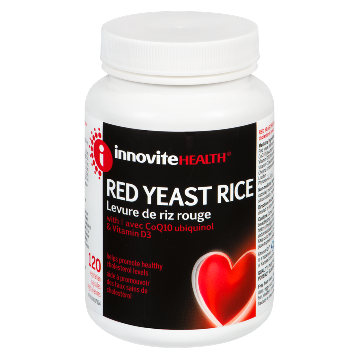 Red Yeast Rice - 120 veggie capsules