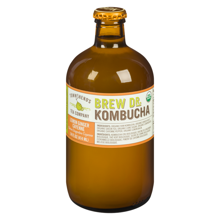 Kombucha - Lemon Ginger Cayenne - 414 ml