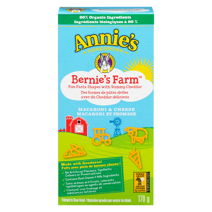 Macaroni &amp; Cheese - Bernie's Farm - 170 g