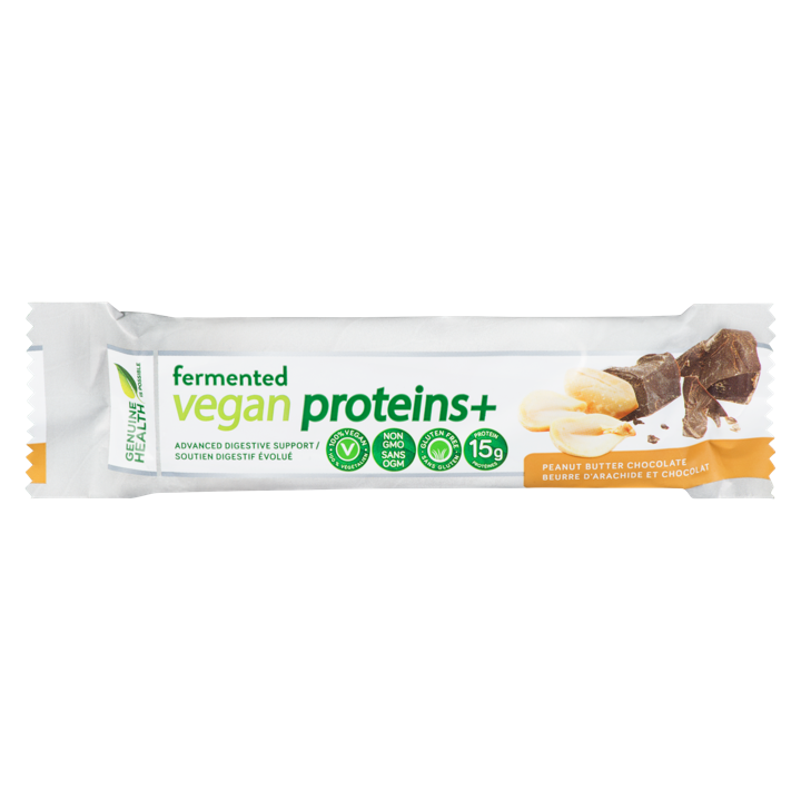 Fermented Vegan Protein Bar - Peanut Butter Chocolate - 55 g