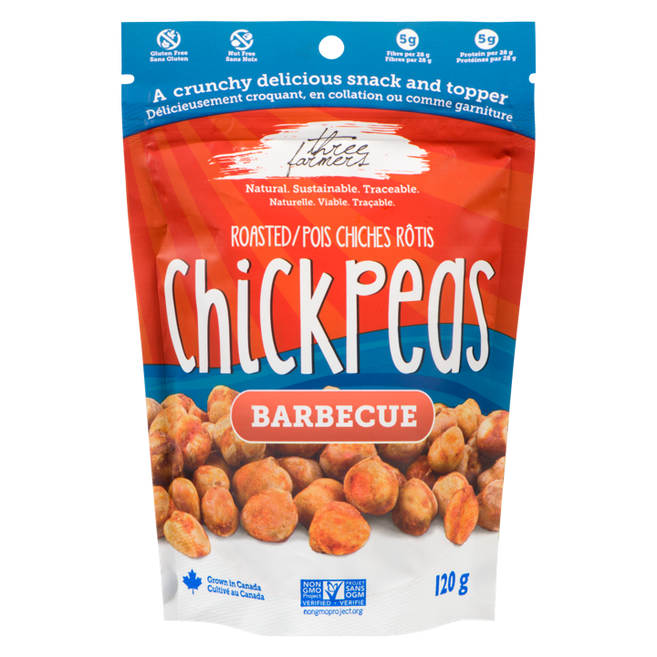 Roasted Chickpeas - Barbecue - 120 g