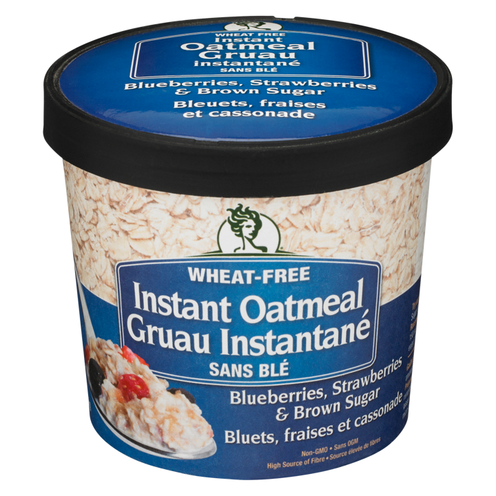 Oatmeal Cup - Blueberries, Strawberries &amp; Brown Sugar - 75 g