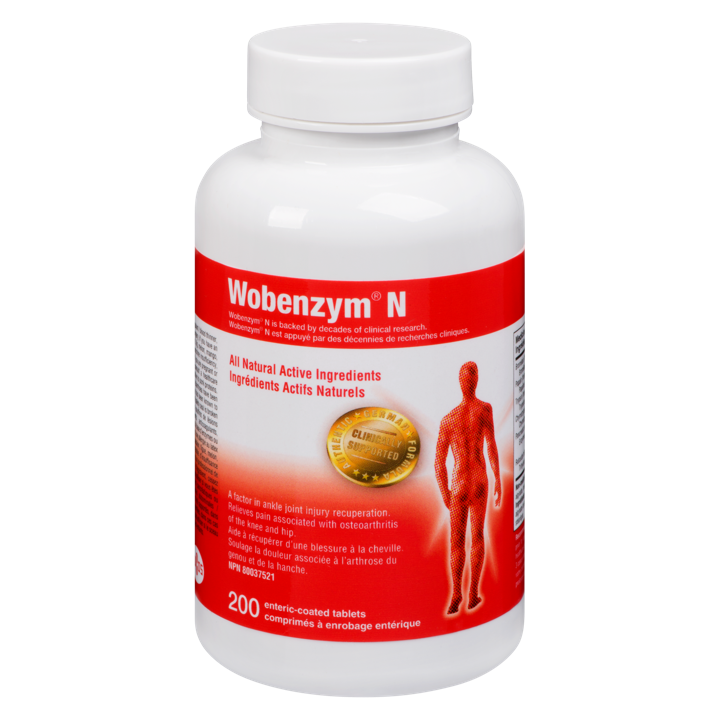 Wobenzym - 200 tablets