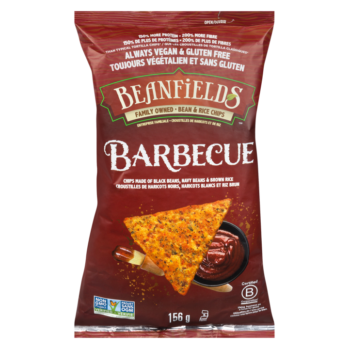 Bean Chips - Barbecue - 156 g