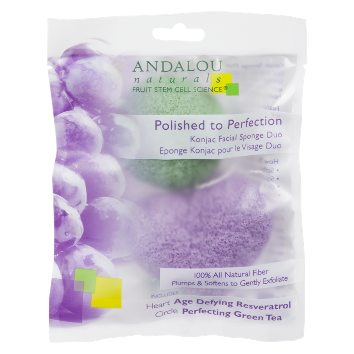 Konjac Facial Sponge Duo Perfection - 2 count