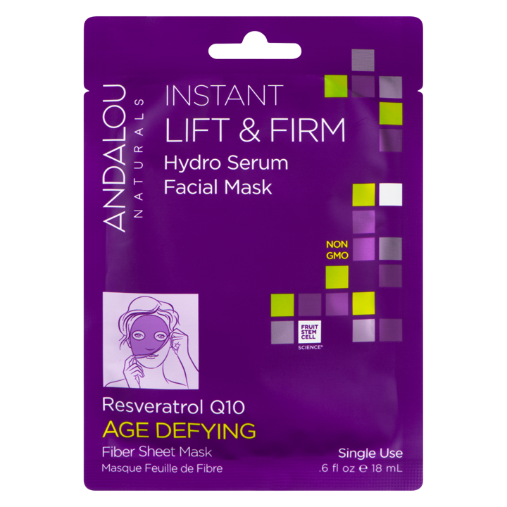 Instant Lift &amp; Firm Hydro Serum Facial Sheet Mask Age Defying - 18 ml