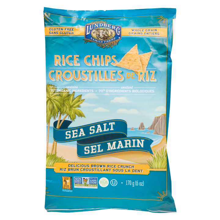 Rice Chips - Sea Salt - 170 g