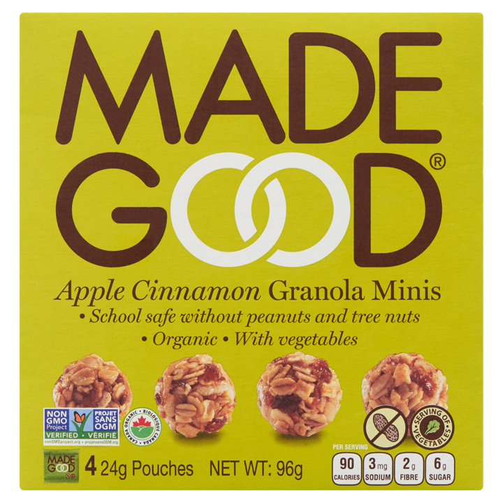 Granola Minis - Apple Cinnamon - 4 x 24 g