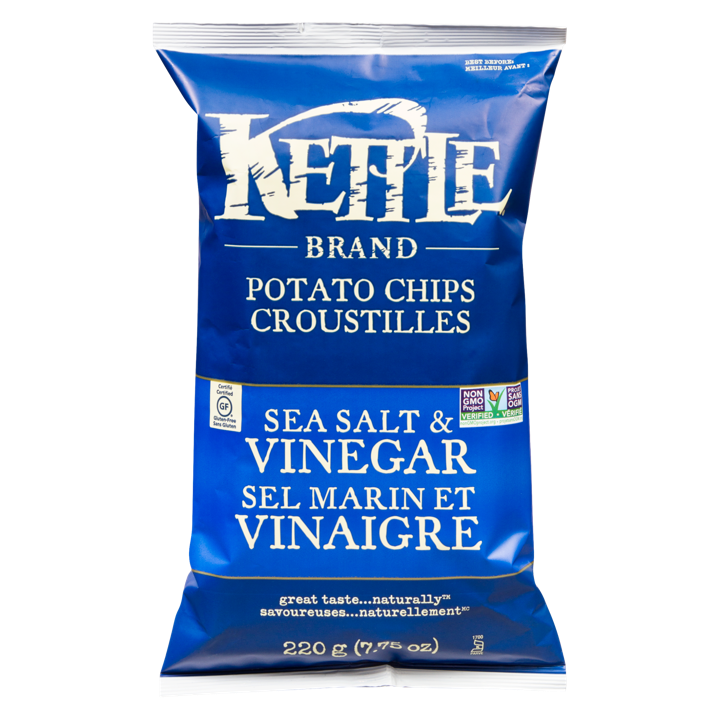 Potato Chips - Sea Salt &amp; Vinegar - 220 g