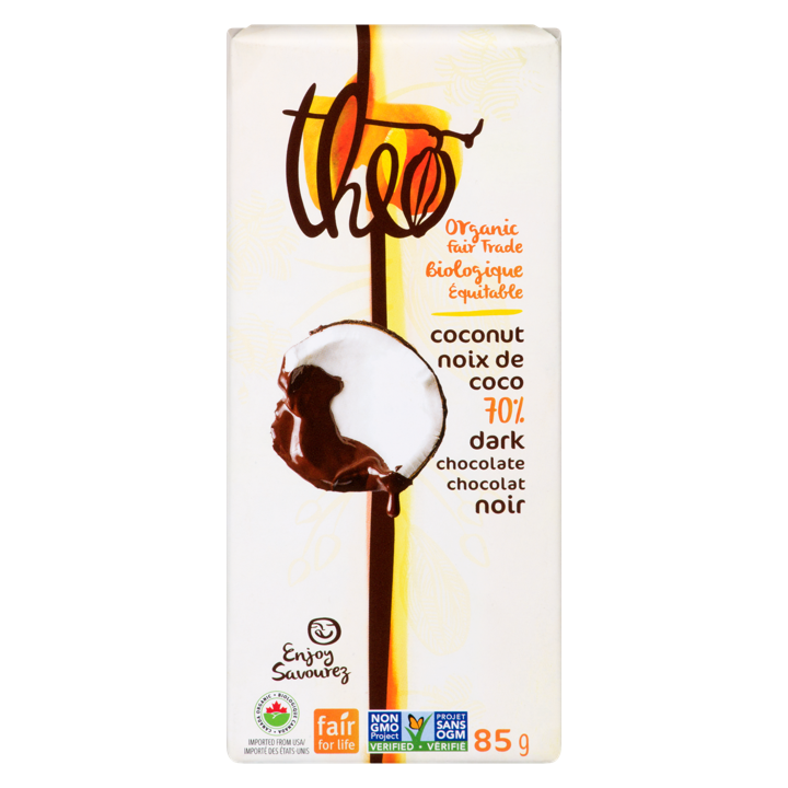 Chocolate Bar - Coconut - 85 g