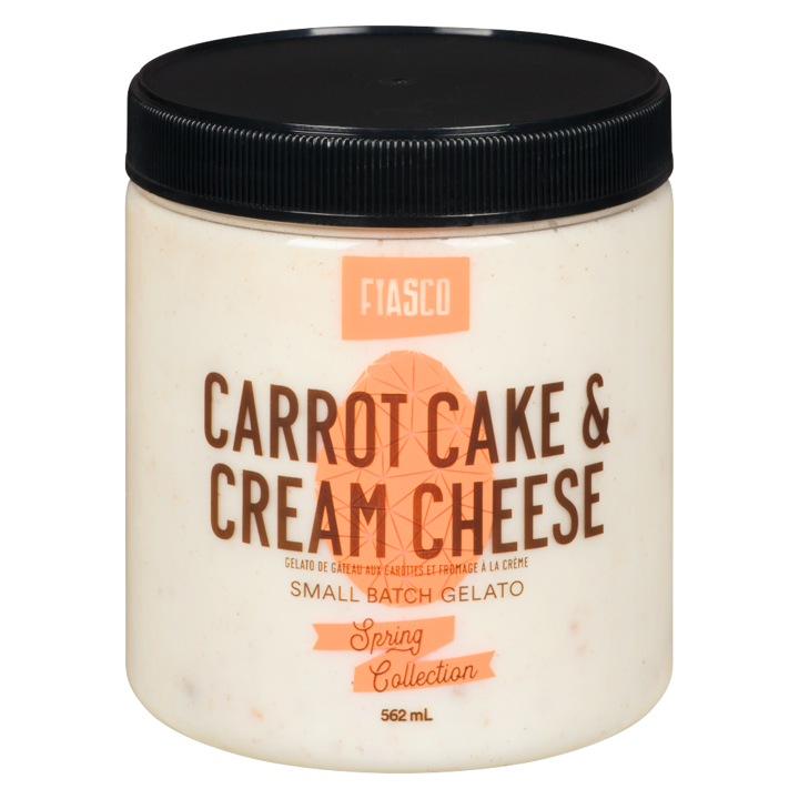 Gelato - Carrot Cake &amp; Cream Cheese - 562 ml