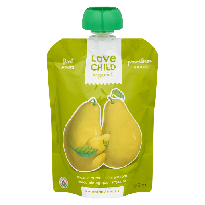 Organic Puree - First Pears 6+ months - 128 ml