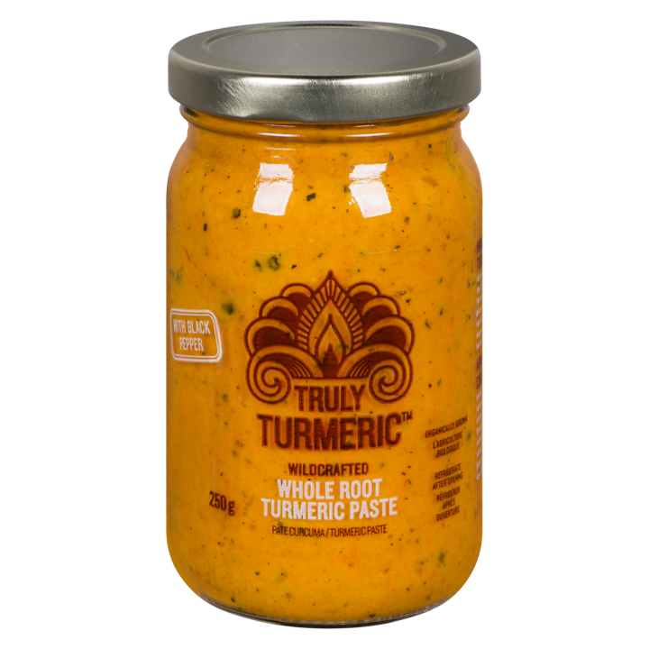 Whole Root Turmeric Paste - With Black Pepper - 250 g