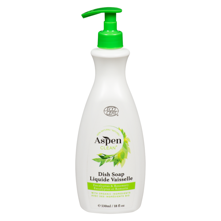 Natural Dish Soap - Eucalyptus &amp; Rosemary - 530 ml