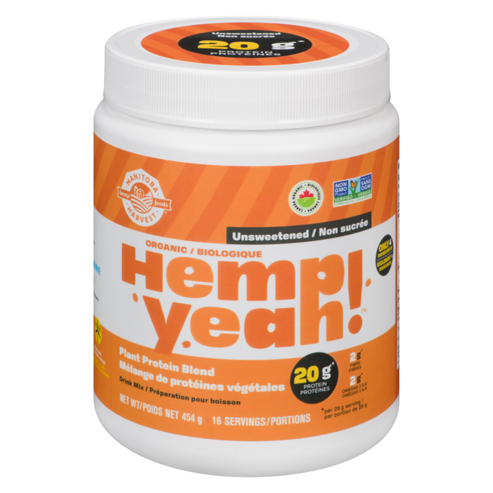 Hemp Yeah Protein Blend - Unsweetened - 454 g