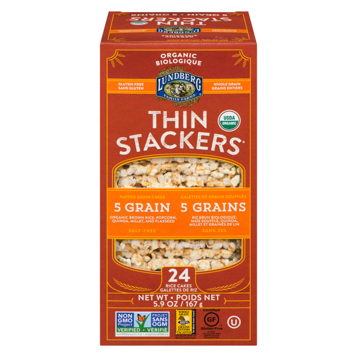 Thin Stackers - 5 Grain - 167 g