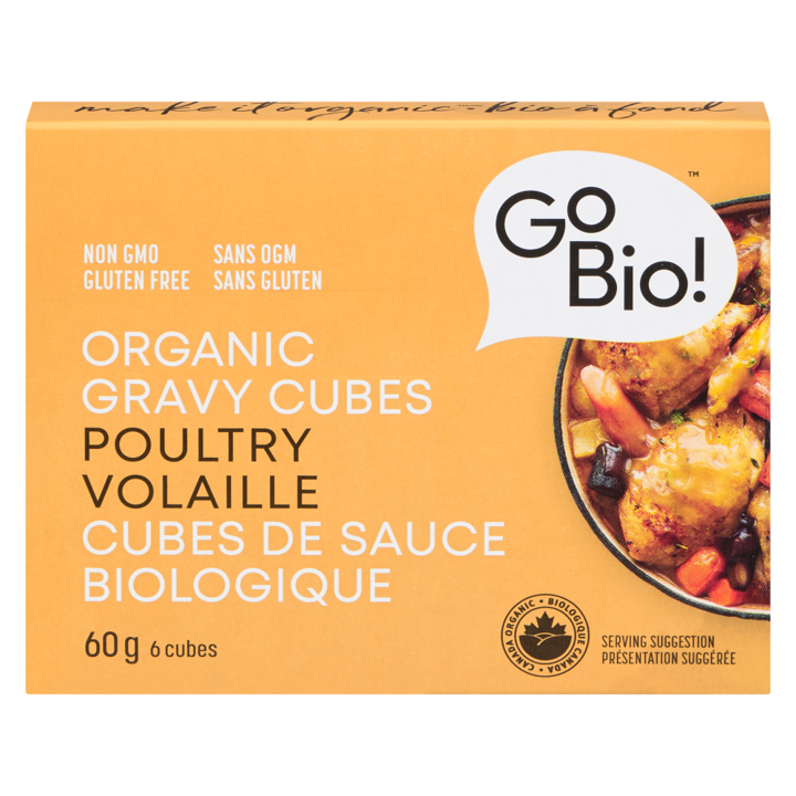 Organic Gravy Cubes - Poultry - 60 g