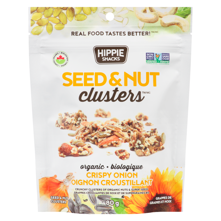 Seed &amp; Nut Clusters - Crispy Onion - 80 g