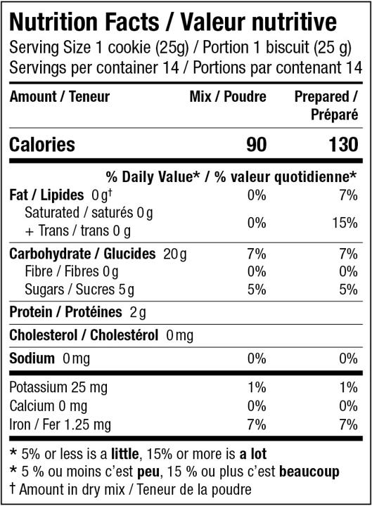 Shortbread Cookie Mix - 345 g