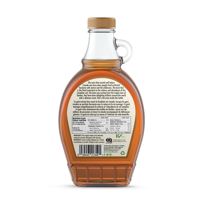 Maple Syrup - Amber Rich - Grade A - 250 ml