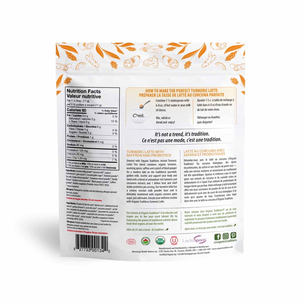 Probiotic Turmeric Latte - 150 g