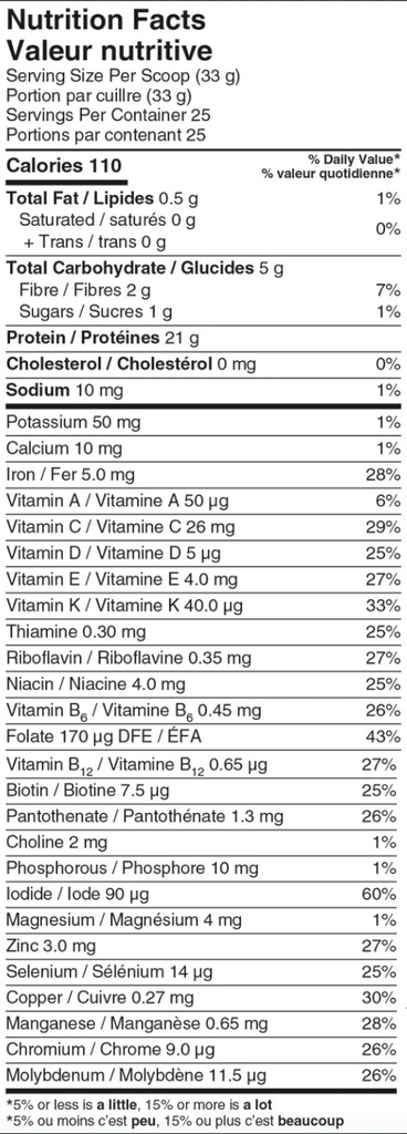 All-In One Organic Plant Protein and Superfood Chocolate