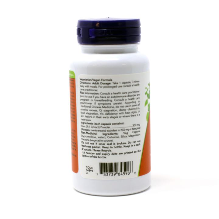 Astragalus Extract - 500 mg - 90 veggie capsules