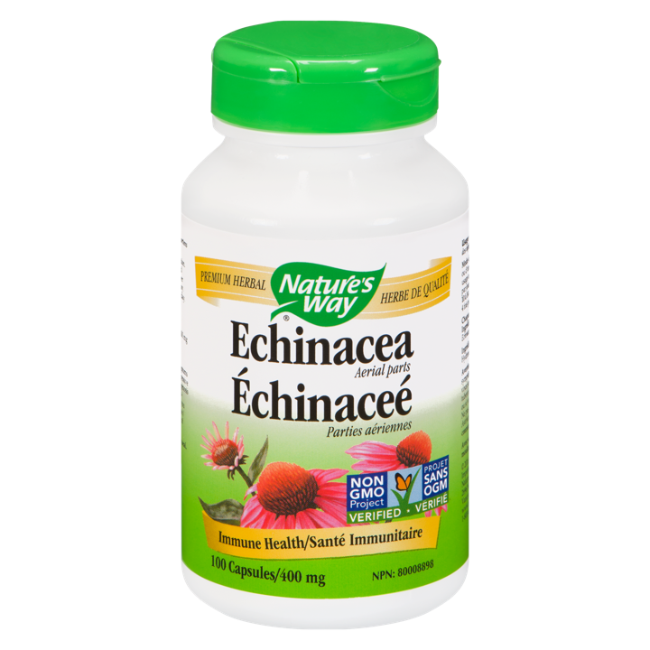 Echinacea Arial Parts - 100 capsules