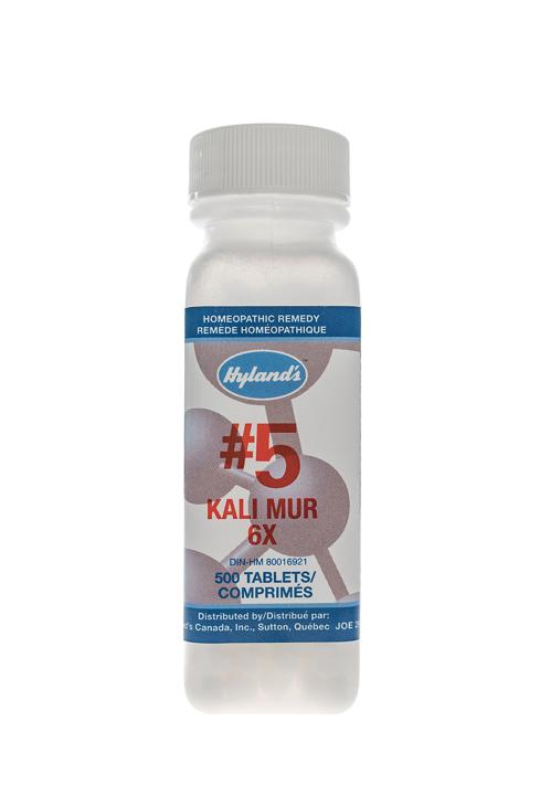 #5 Kali Mur. - 6X - 500 tablets