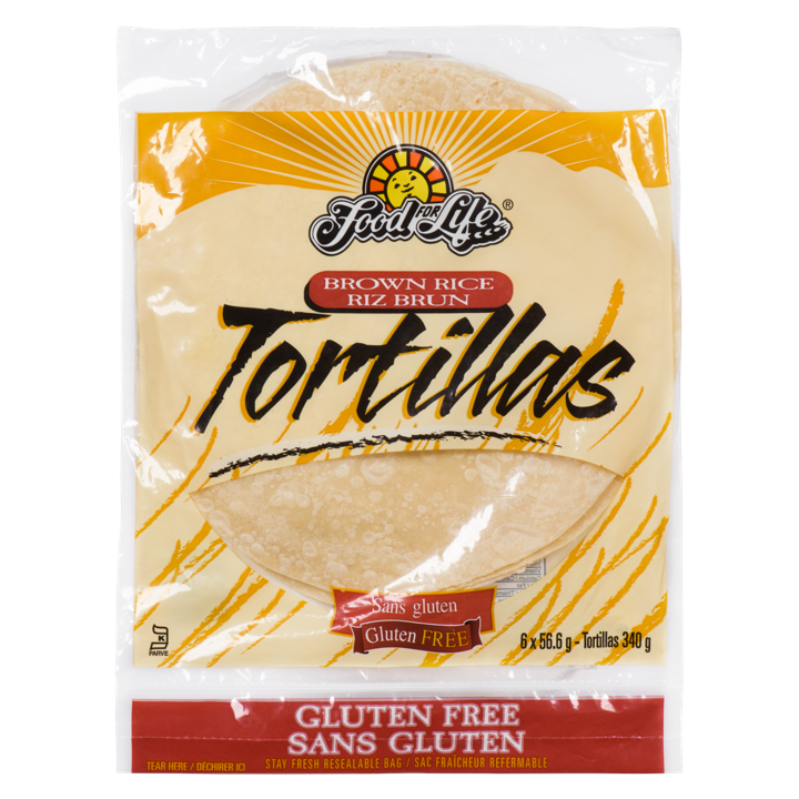 Brown Rice Tortillas - 340 g