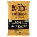 Krinkle Cut Potato Chips - Salt &amp; Fresh Ground Pepper