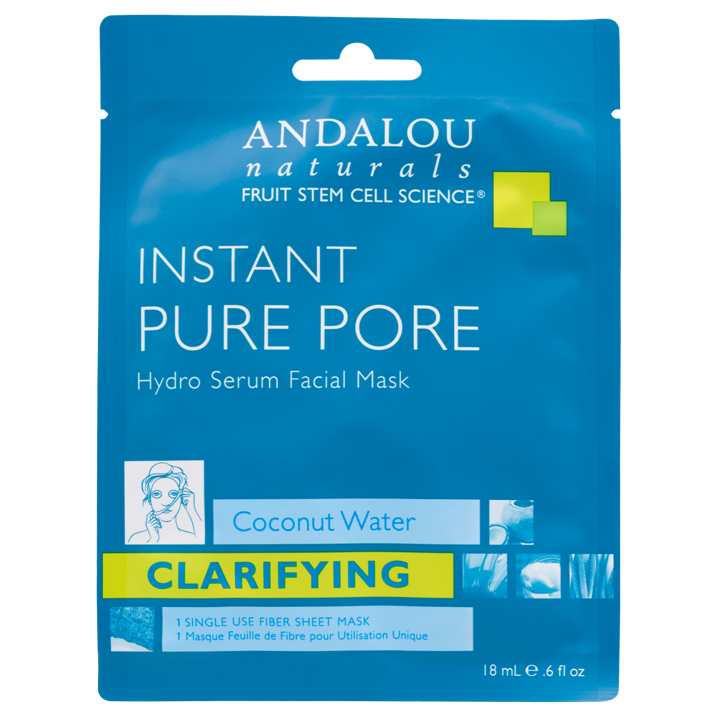 Instant Pure Pore Hydro Serum Facial Sheet Mask Clarifying