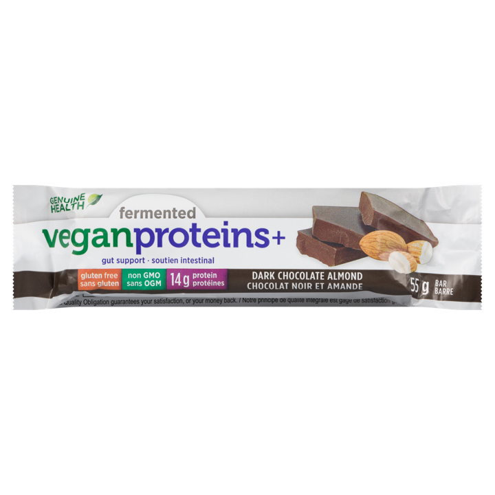 Fermented Vegan Protein Bar - Dark Chocolate Almond