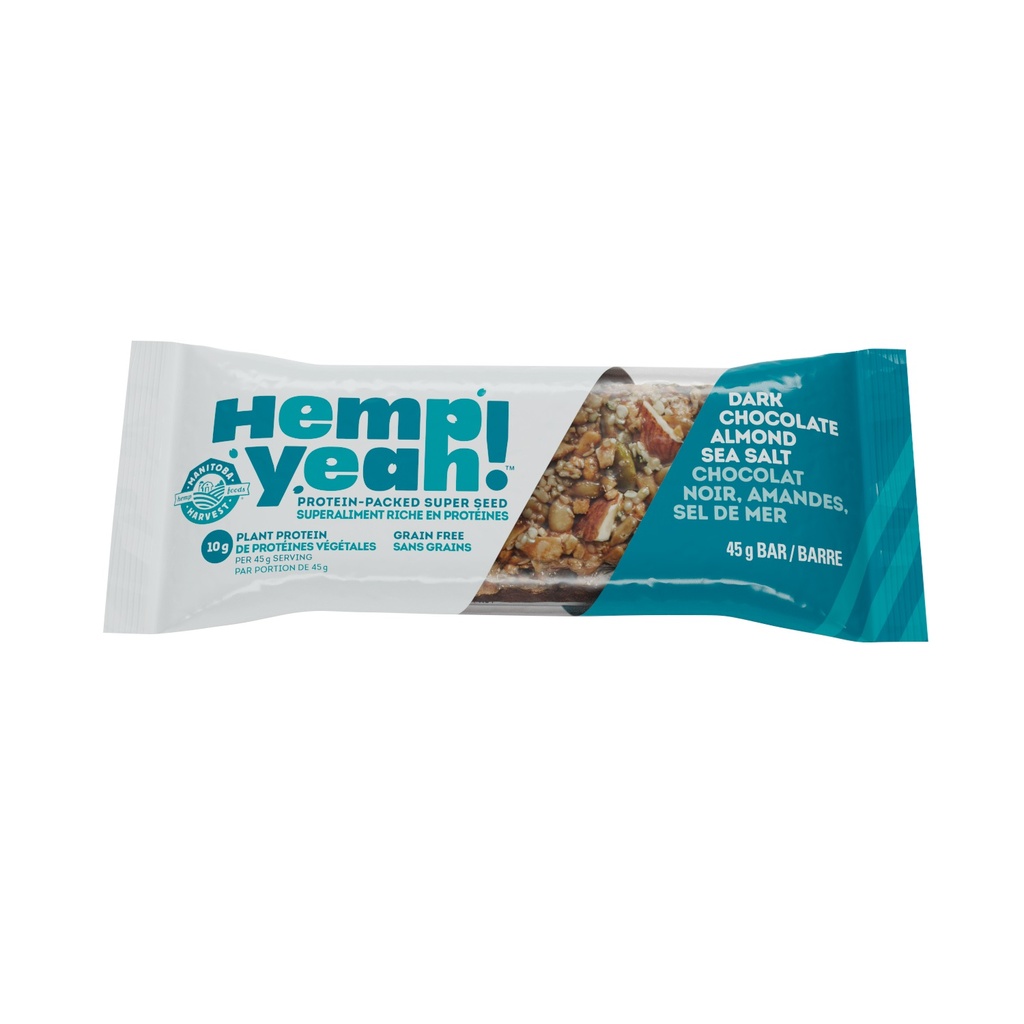 Hemp Yeah! - Chocolate, Almond, Sea Salt - Bar