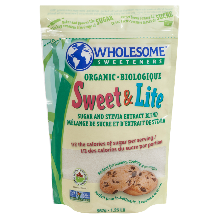 Organic Sweet &amp; Lite Stevia and Sugar Blend