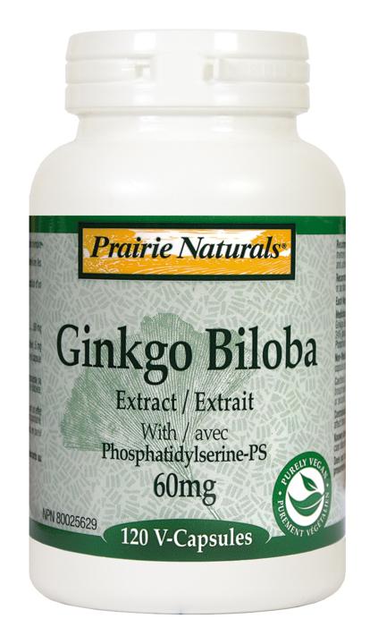 Ginkgo Biloba Extract - 60 mg