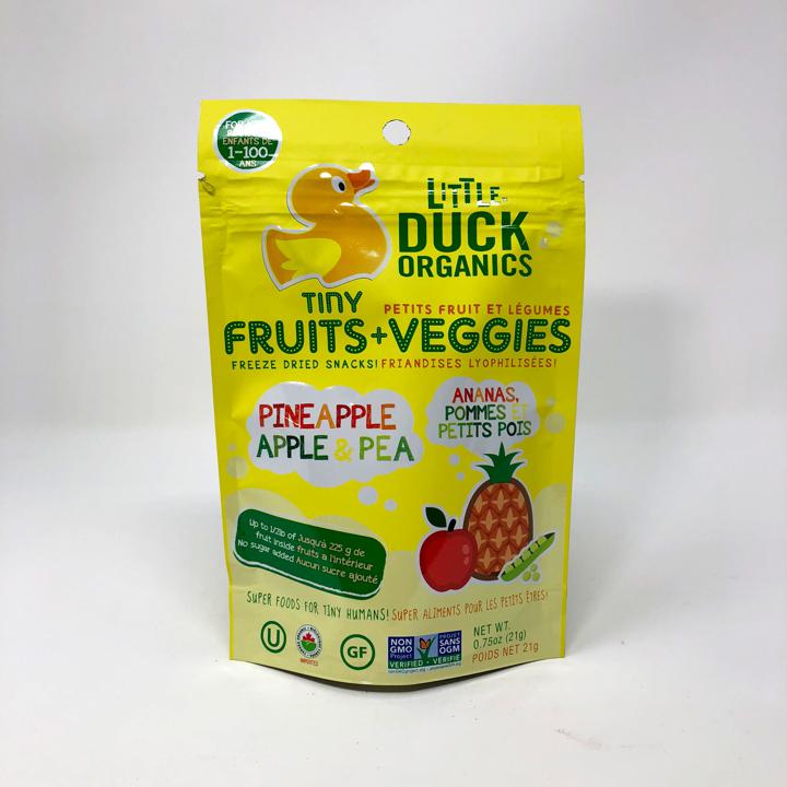 Tiny Fruits + Veggies - Pineapple Apple &amp; Pea 12+ months