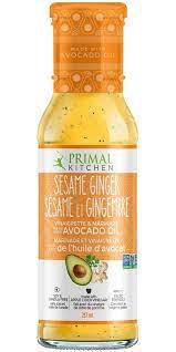 Vinaigrette &amp; Marinade Made With Avocado Oil - Sesame Ginger