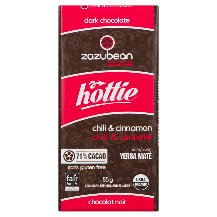 Chocolate Bar - Hottie Chili &amp; Cinnamon 71% Cacao