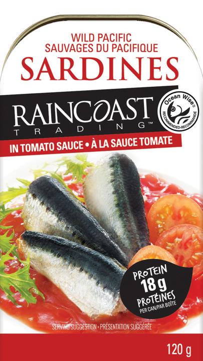 Wild Pacific Sardines - Tomato Sauce