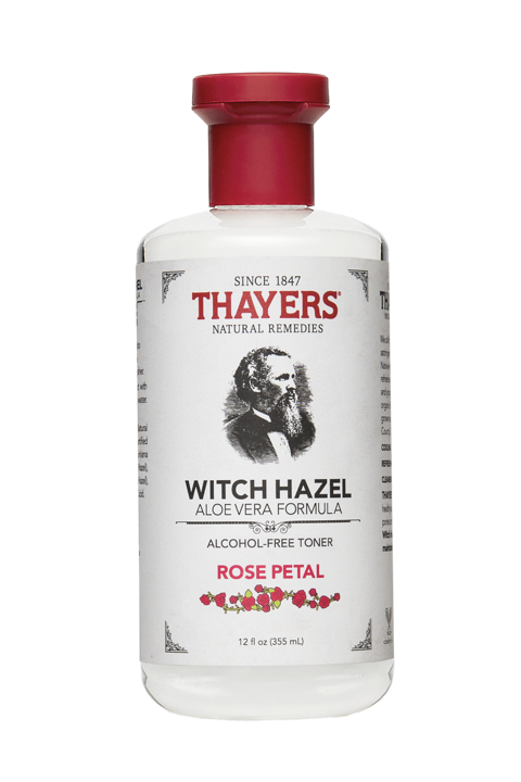 Witch Hazel Aloe Vera Formula Alcohol-Free Toner Rose Petal