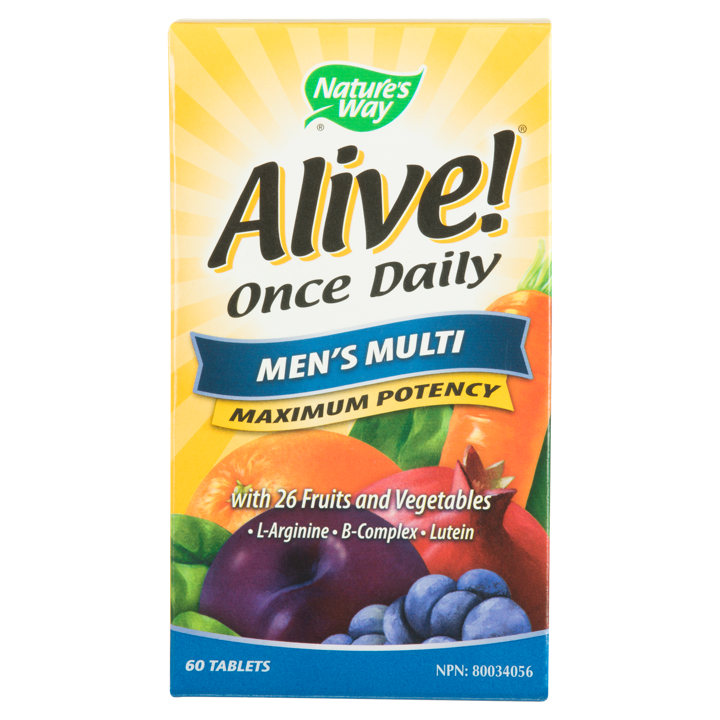 Alive! Once Daily Men's Ultra Potency