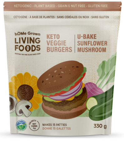 Keto Veggie Burgers Mix - Sunflower Mushroom