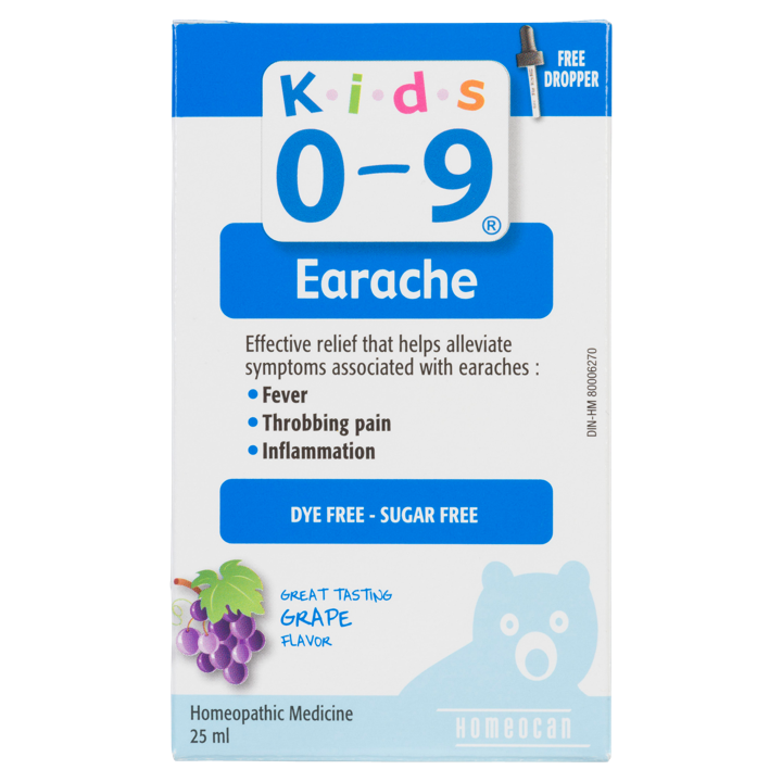 Kids 0-9 Earache - Grape