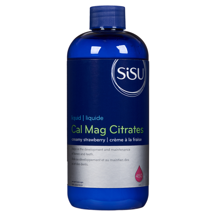 Calcium &amp; Magnesium Citrates - Strawberry