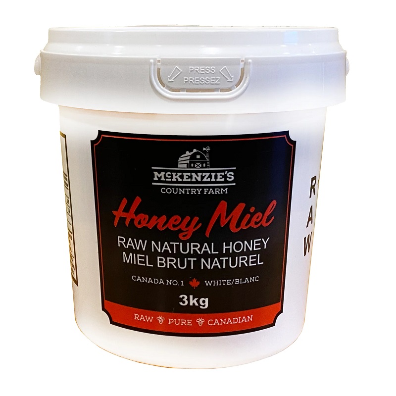 Pure Canadian Honey Canada No.1 White Unpasturized Raw