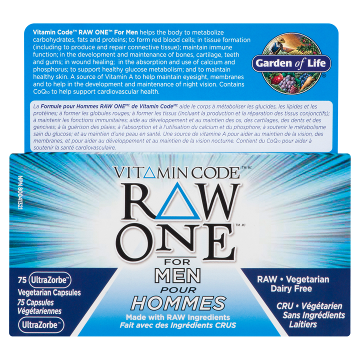 Vitamin Code Raw One For Men