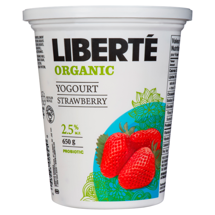 Organic Yogurt - Strawberry