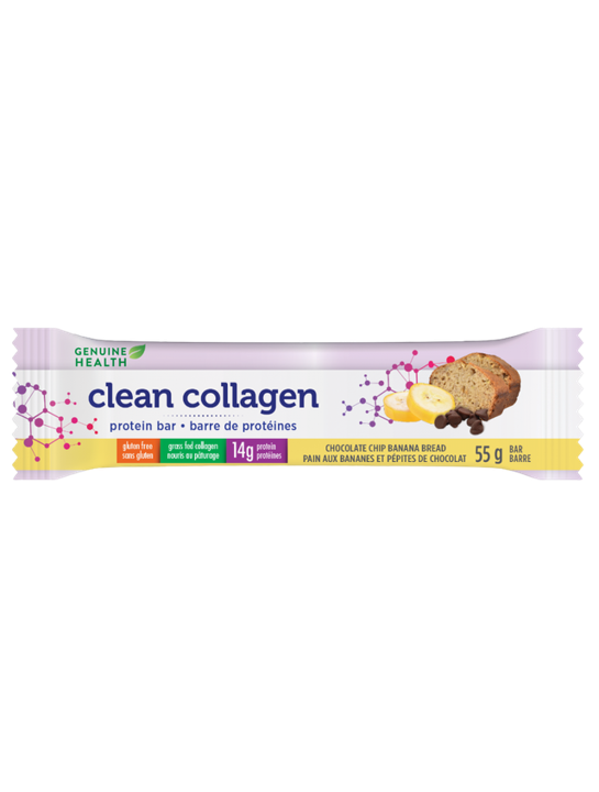 Collagen Bar - Chocolate Chip, Banana Bread